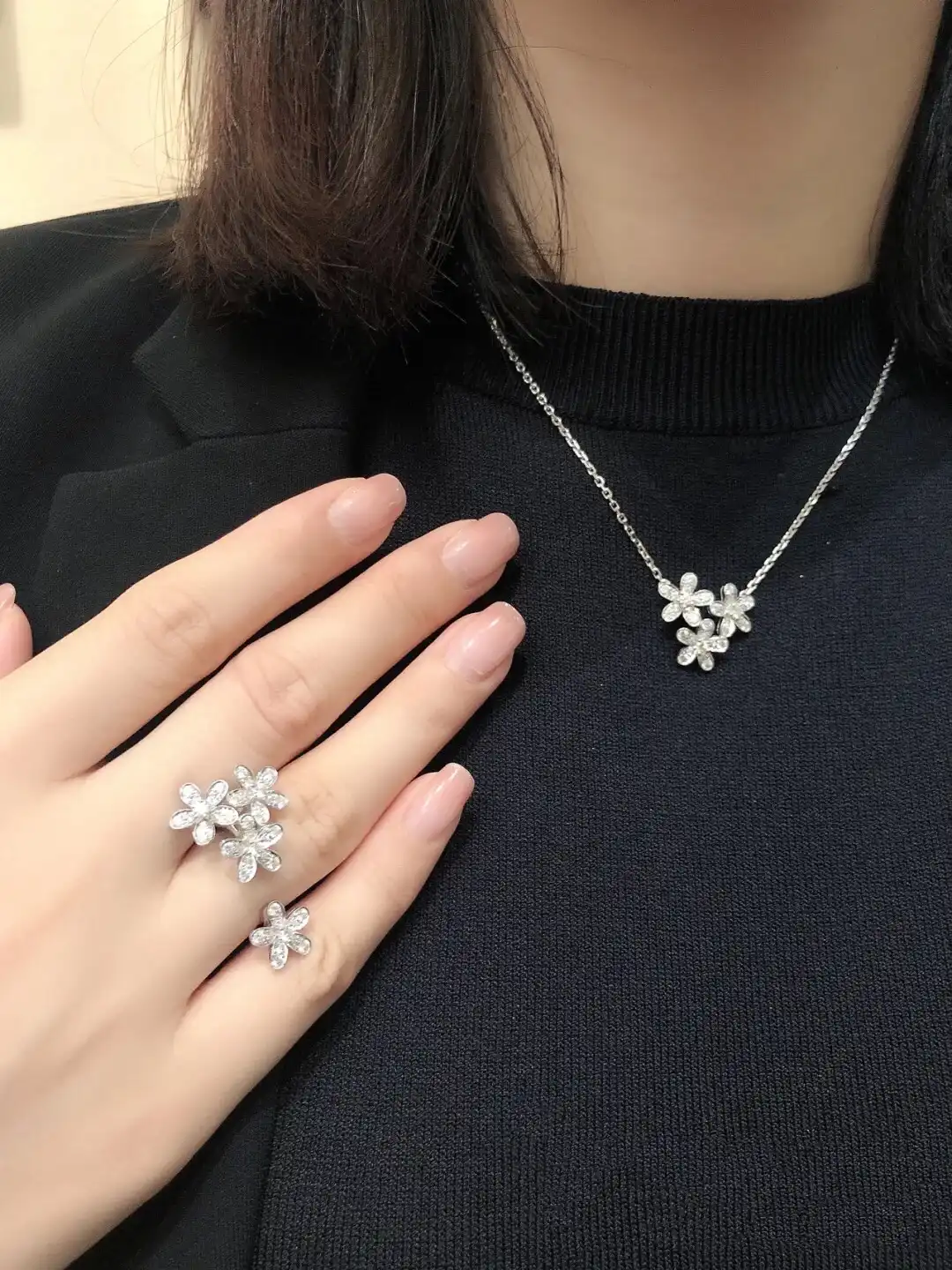 四叶草锁骨链定制图片展示