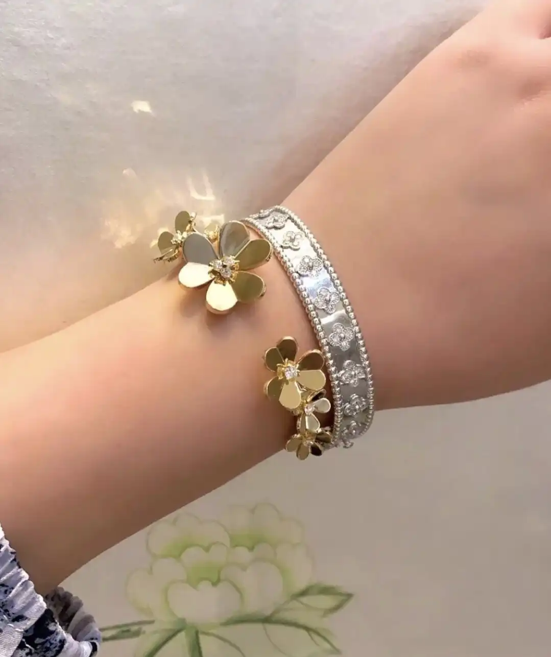 四叶草胸针定制图片展示